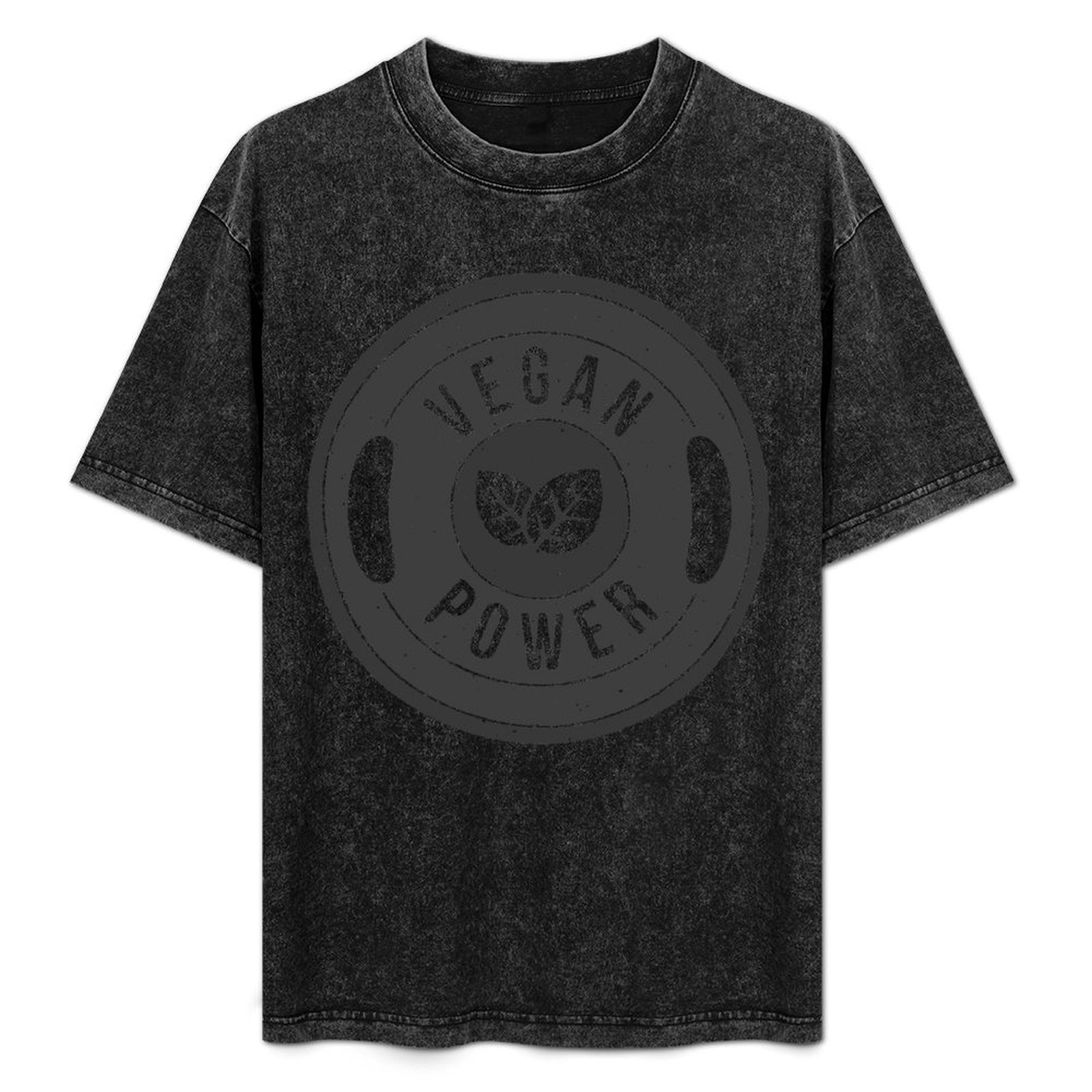 Outdoor Power Block - Vegan power barbell T-Shirt Sun Block