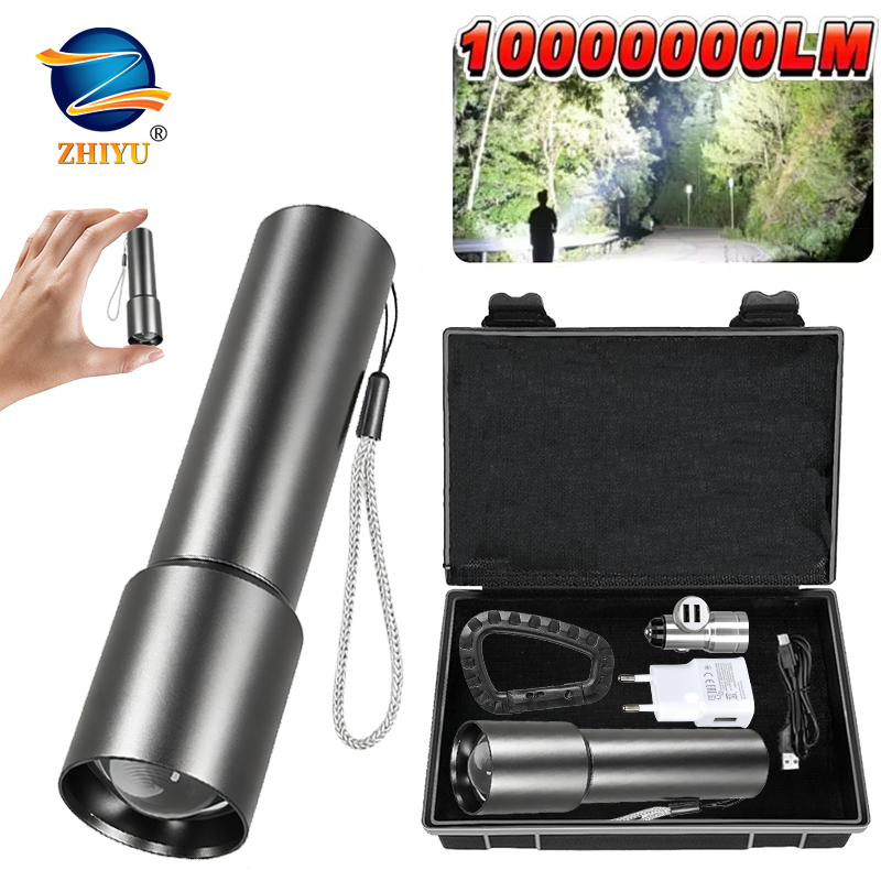 Outdoor Power Inc - Powerful LED Handheld Flashlights Type-C Rechargeable