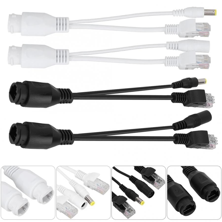 Outdoor Power Lead - POE Cable Passive Power Over Ethernet