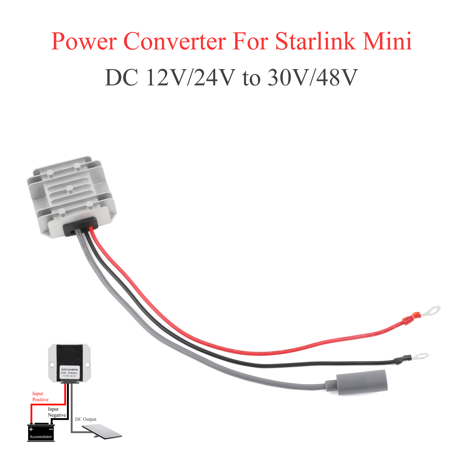 US 12V 24V to 30V 3.5A DC Step - Outdoor Power Block reseña y precio
