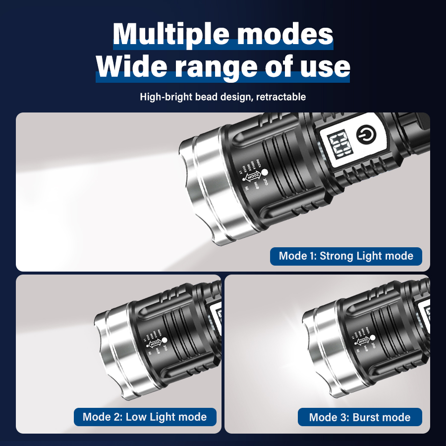 High Power 200000LM LED Flashl - Outdoor Power Inc reseña y precio