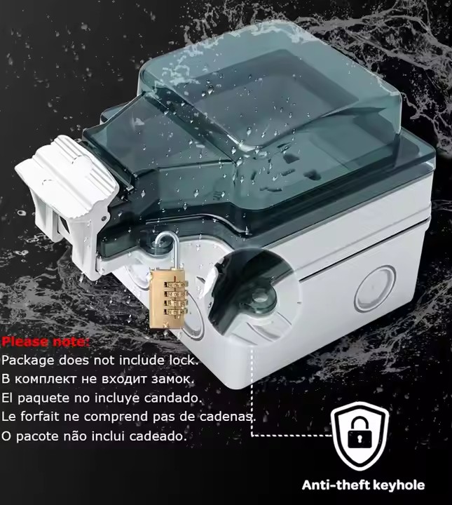 FUNAYA Switzerland Tuya Outdoo - Outdoor Power Outlet With Remote Control reseña y precio