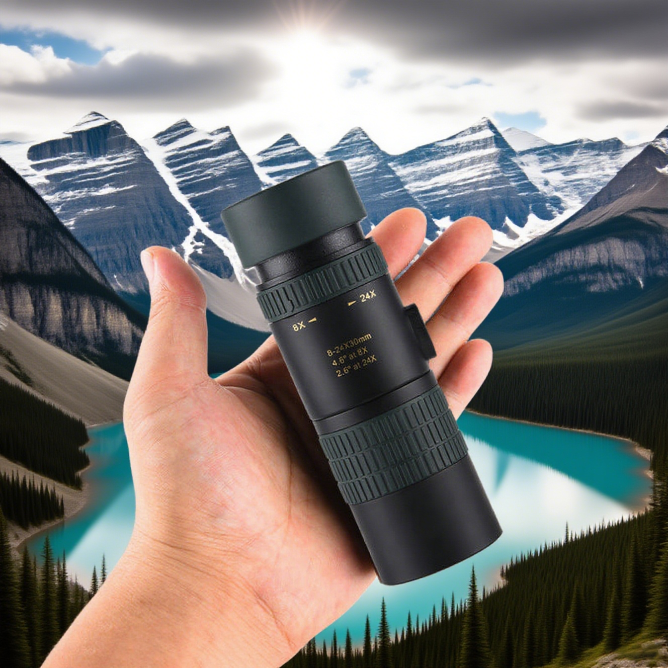 Powerful 8-24X30 Monoculars HD - Quality Outdoor Power reseña y precio
