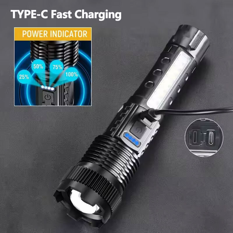Powerful LED Flashlights Type- - Outdoor Power Inc reseña y precio