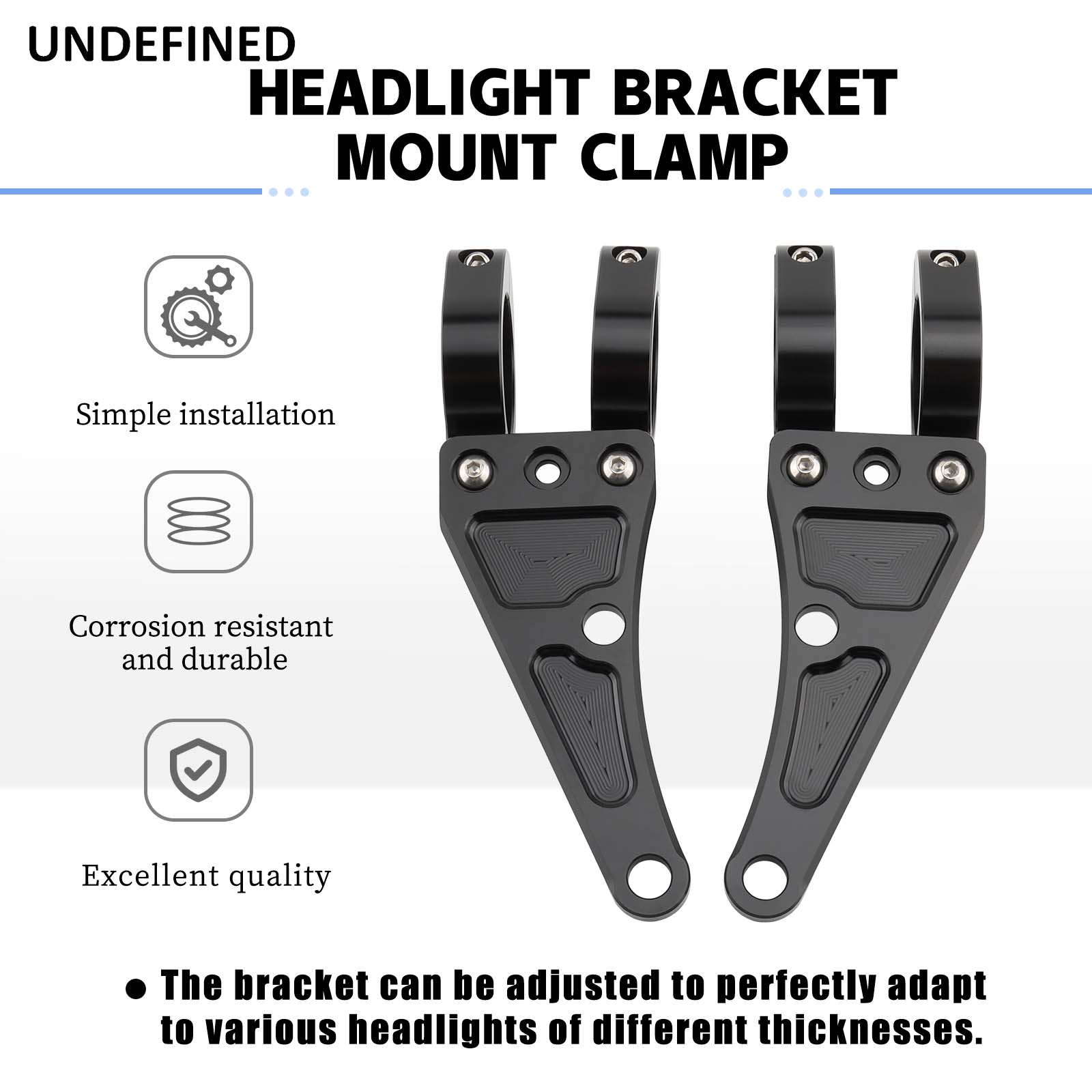 33mm-58mm Headlight Bracket Mo - Outdoor Power Usa reseña y precio