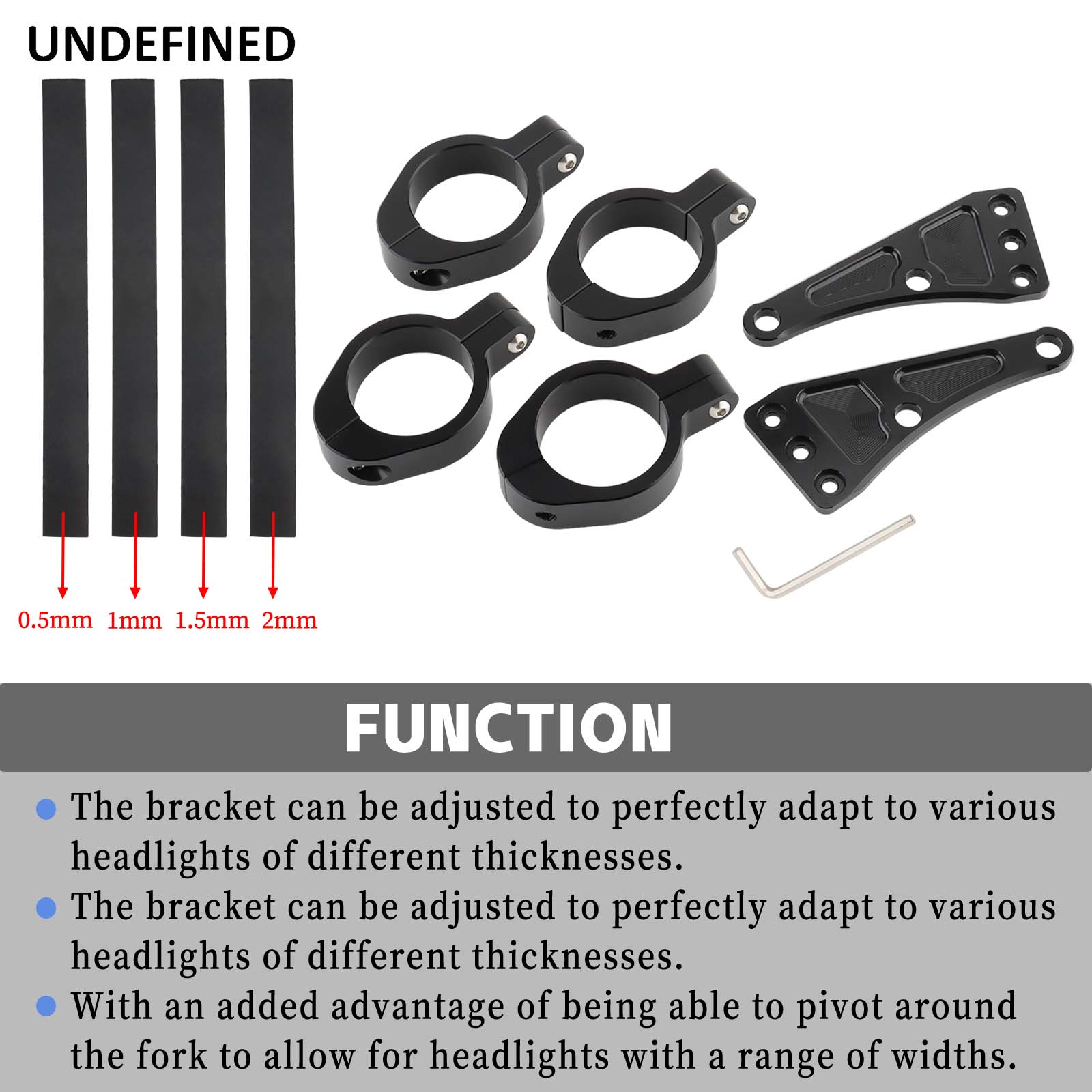 33mm-58mm Headlight Bracket Mo - Outdoor Power Usa reseña y precio