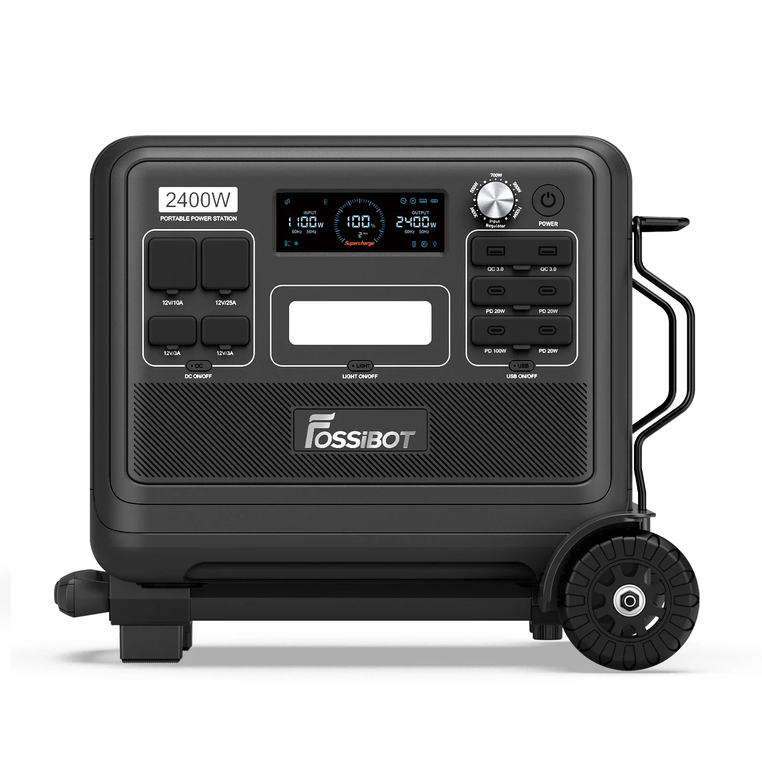 Fossibot F2400 2400W  Solar Ge - Outdoor Power Usa reseña y precio