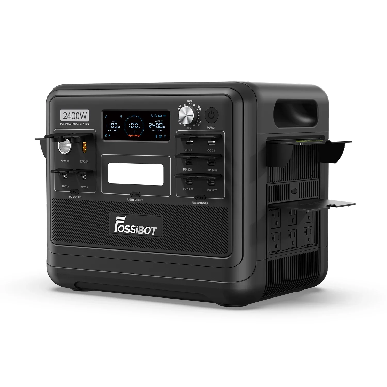 Fossibot F2400 2400W  Solar Ge - Outdoor Power Usa reseña y precio