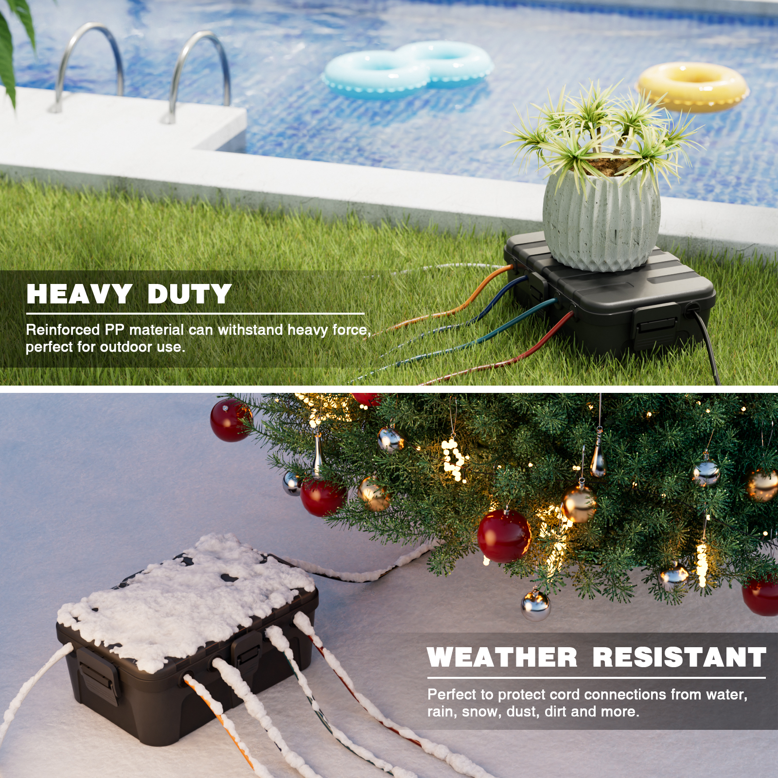 Restmo Large Outdoor Electrica - Outdoor Power Lead reseña y precio