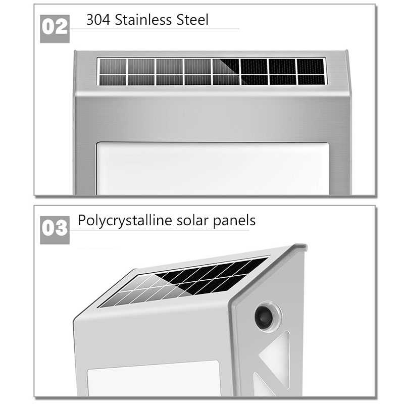 Solar Powered Door Sign Light  - Outdoor Power Number reseña y precio
