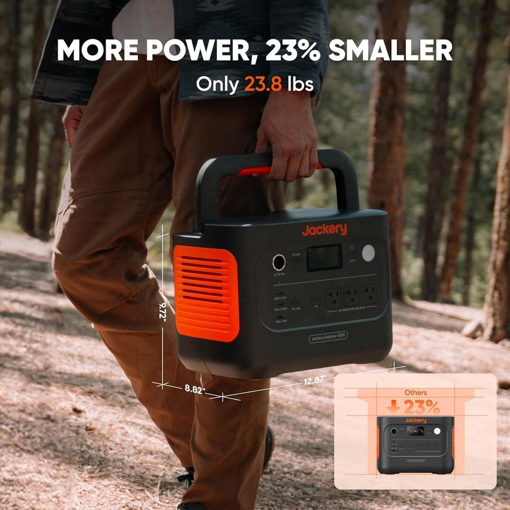 Portable 1000W Power Station w - Outdoor Power Inc reseña y precio