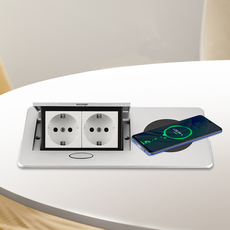 EU pop-up, embedded desktop of - Outdoor Usb Power Strip reseña y precio