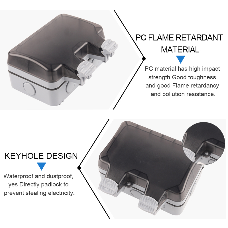 IP66 EU Germany Standard Water - Outdoor Usb Power Strip reseña y precio