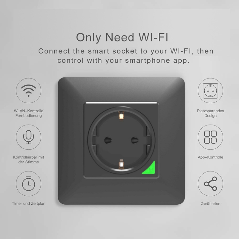 Avoir Tuya Zigbee Electrical O - Outdoor Power Outlet With Remote Control reseña y precio