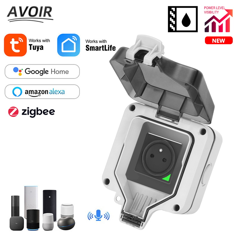 Avoir Zigbee Tuya IP66 Outdoor - Outdoor Power Outlet With Remote Control reseña y precio