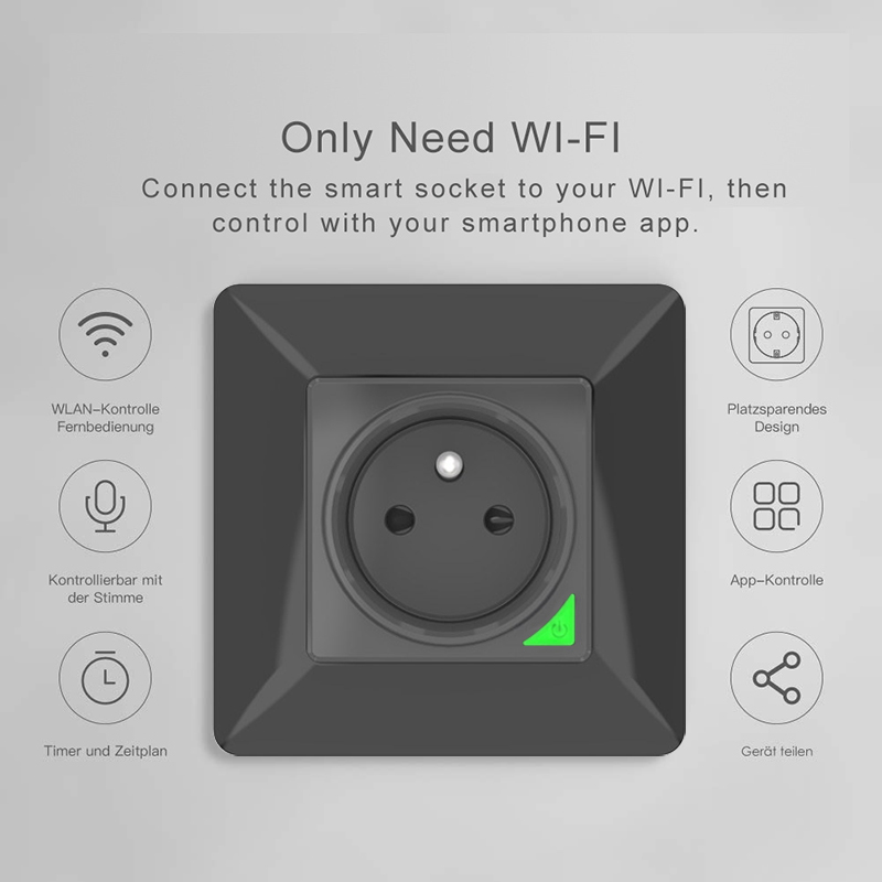 Avoir Zigbee Tuya IP66 Outdoor - Outdoor Power Outlet With Remote Control reseña y precio