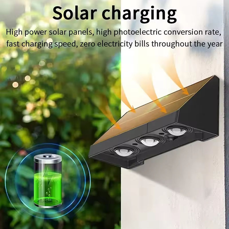 Solar Powered Garden Light Wat - Outdoor Power Number reseña y precio