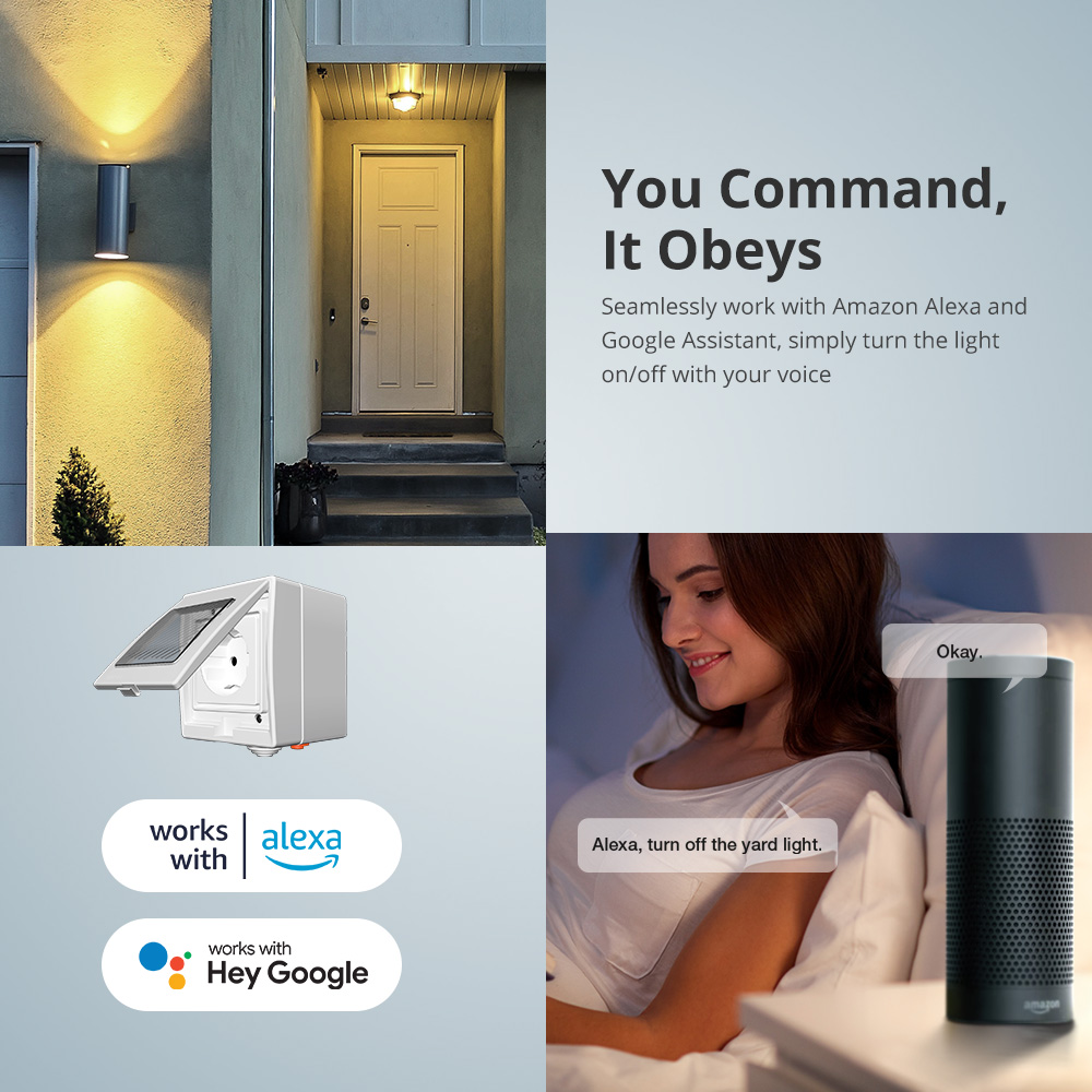 Avoir Tuya IP55 Waterproof Soc - Outdoor Power Outlet With Remote Control reseña y precio