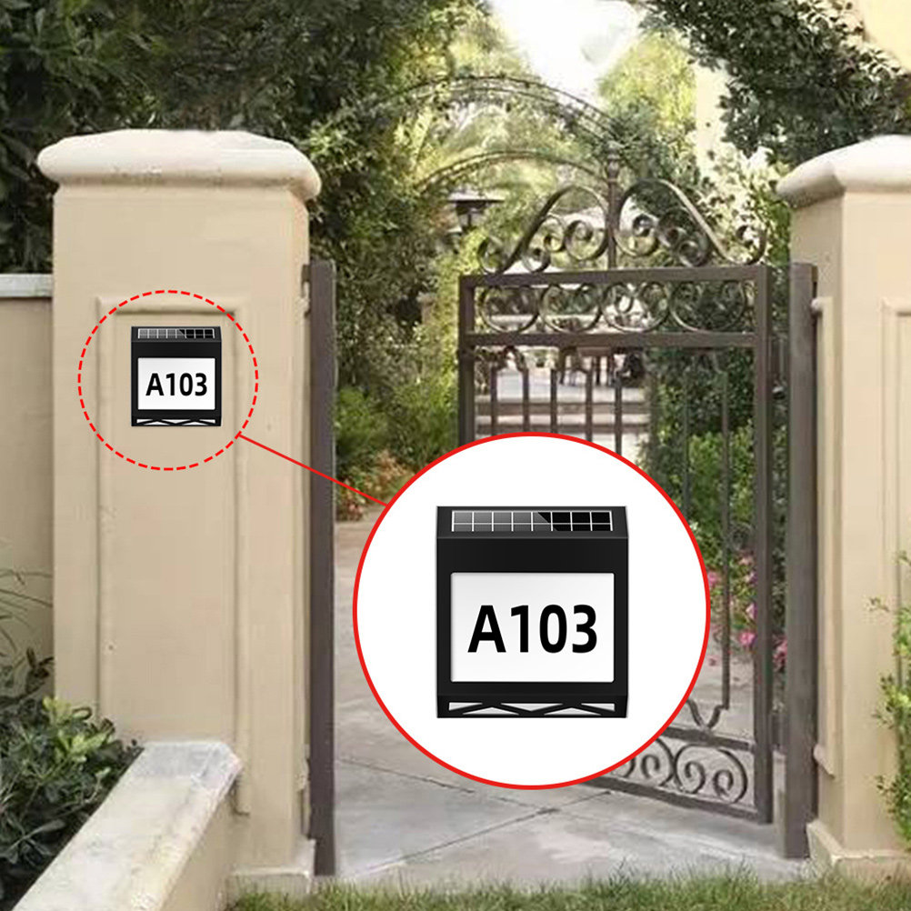 1 set 1 Set Address Sign Numbe - Outdoor Power Number reseña y precio