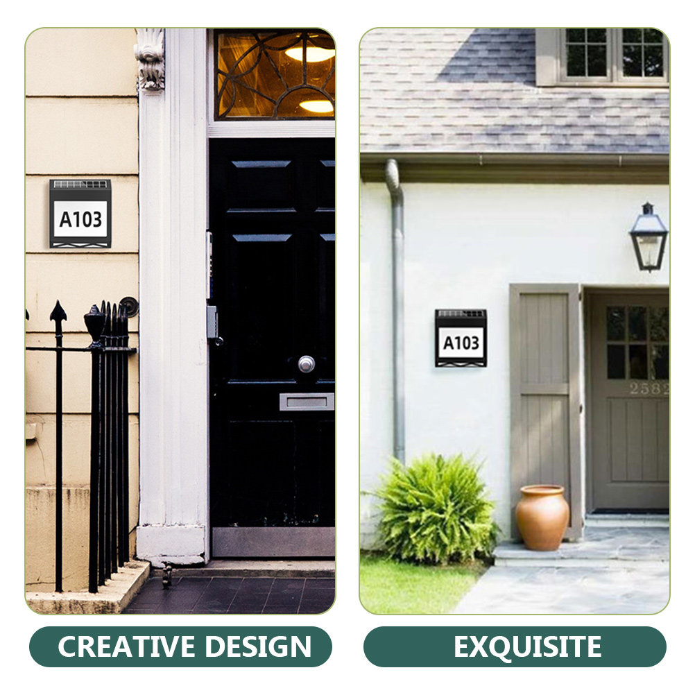 1 set 1 Set Address Sign Numbe - Outdoor Power Number reseña y precio
