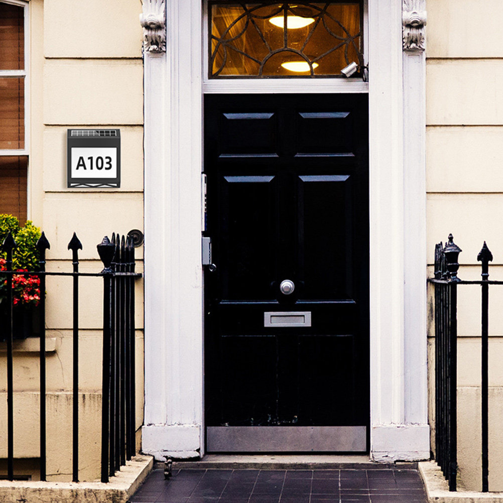 1 set 1 Set Address Sign Numbe - Outdoor Power Number reseña y precio