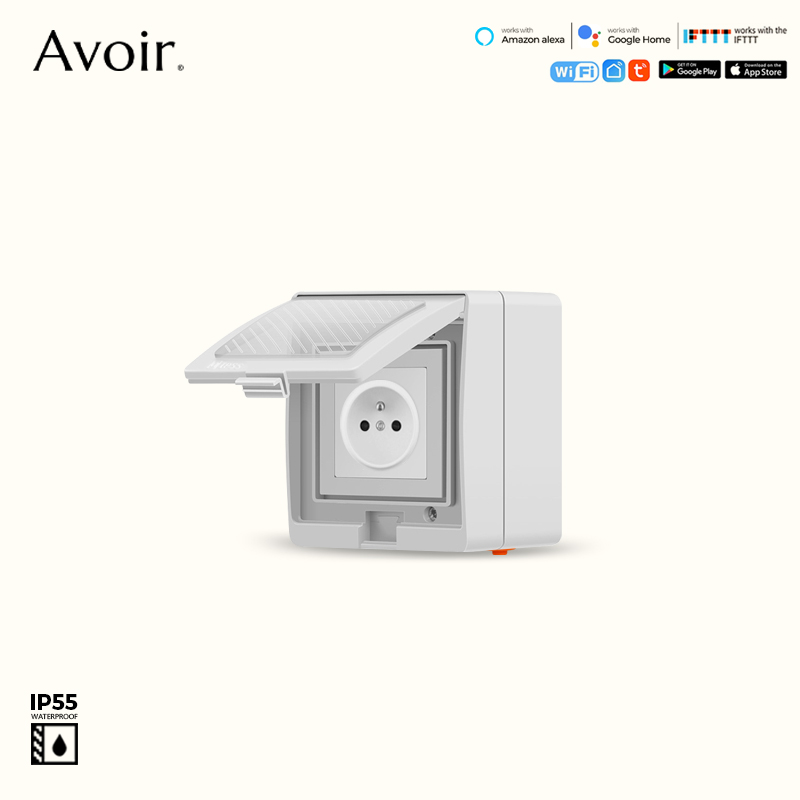Avoir IP55 Tuya Wifi Electrica - Outdoor Power Outlet With Remote Control reseña y precio