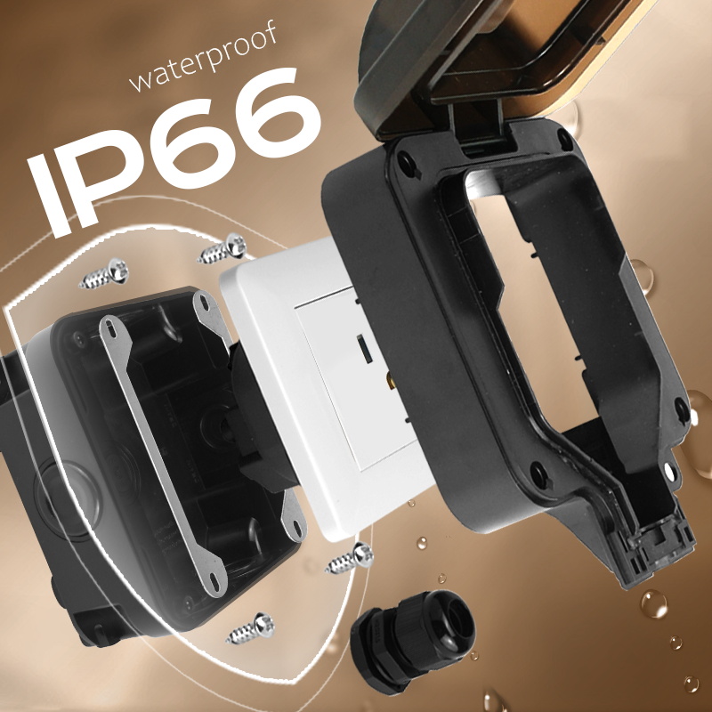 Avoir IP66 Wall Waterproof Soc - Outdoor Power Usa reseña y precio
