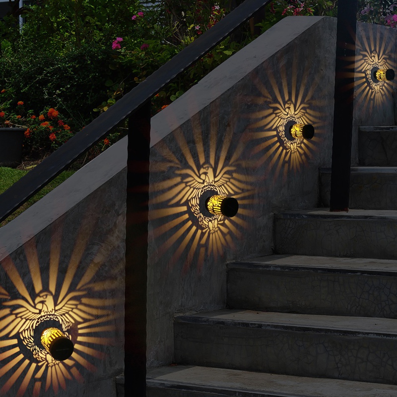 2 Pack Solar Fence Lights Meta - Outdoor Power Inc reseña y precio