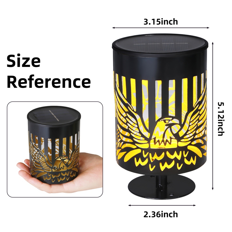 2 Pack Solar Fence Lights Meta - Outdoor Power Inc reseña y precio