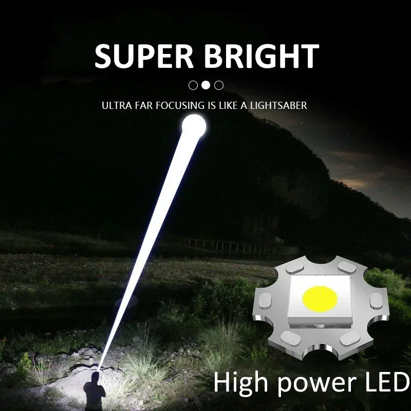 900000LM Powerful LED Flashlig - Outdoor Power Inc reseña y precio