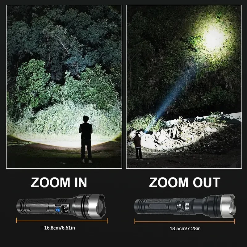 900000LM Powerful LED Flashlig - Outdoor Power Inc reseña y precio