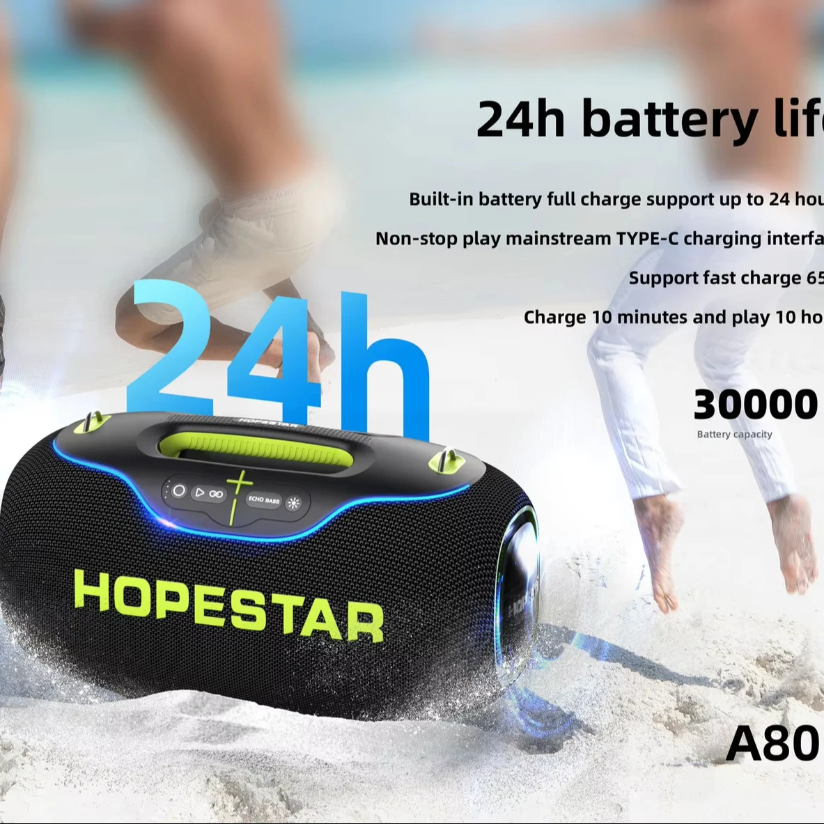 A80 High Power Big Speakers Ou - Quality Outdoor Power reseña y precio