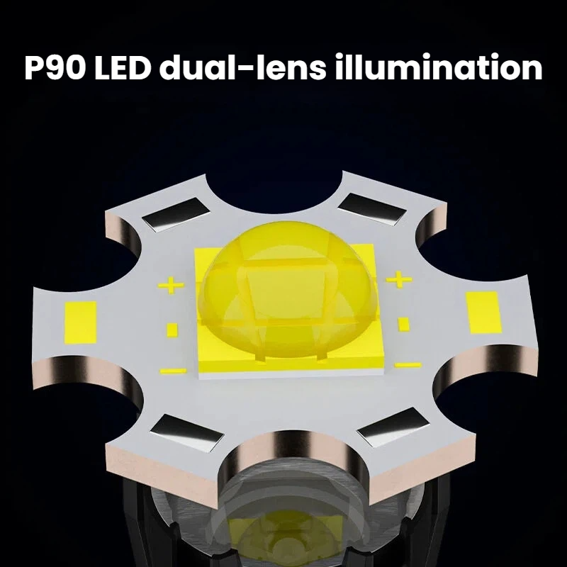 High-power P90 LED Flashlight  - Outdoor Power Inc reseña y precio