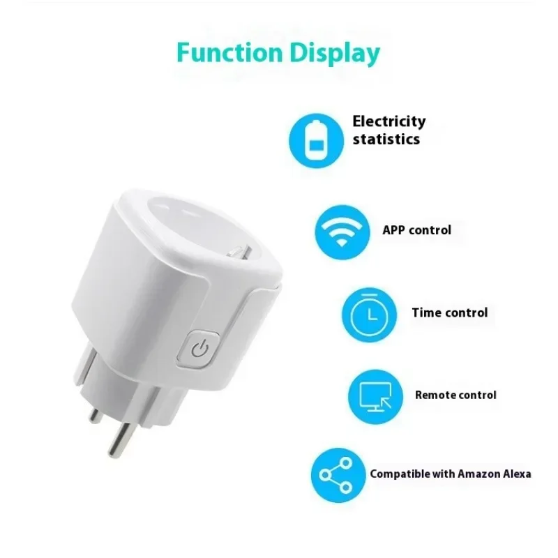 Smart Works with Alexa Google  - Outdoor Power Outlet With Remote Control reseña y precio