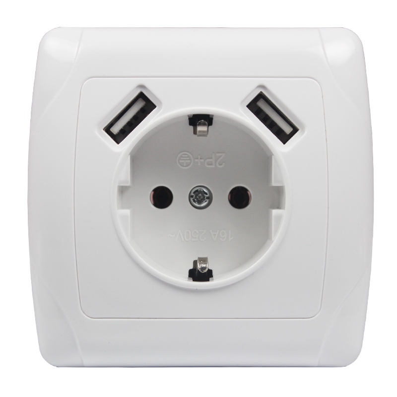 Wall electronic socket 5V2A eu - Outdoor Usb Power Strip reseña y precio