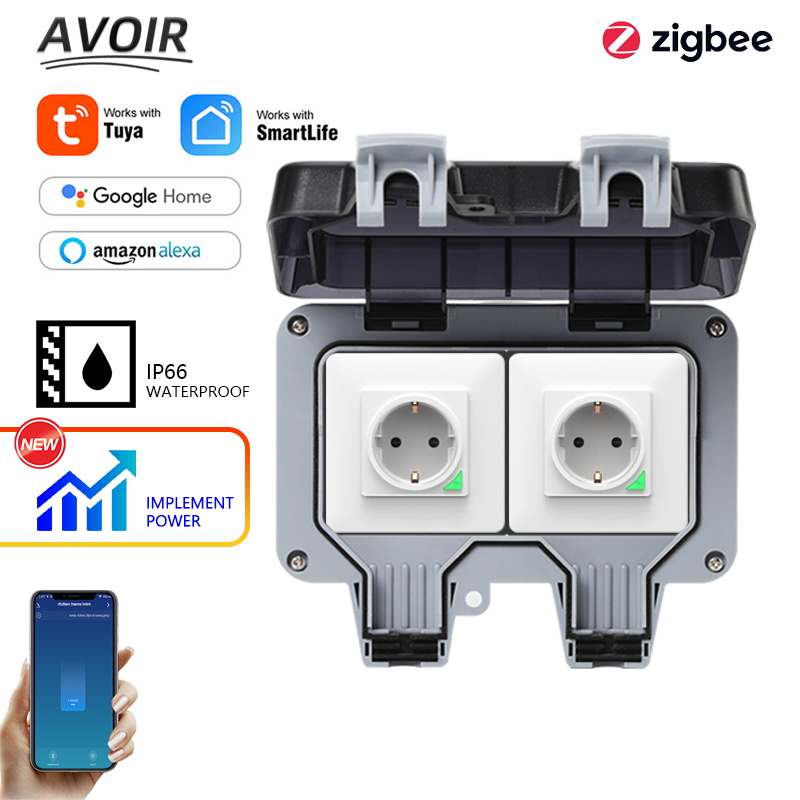 Avoir Tuya Zigbee Electrical S - Outdoor Power Usa reseña y precio