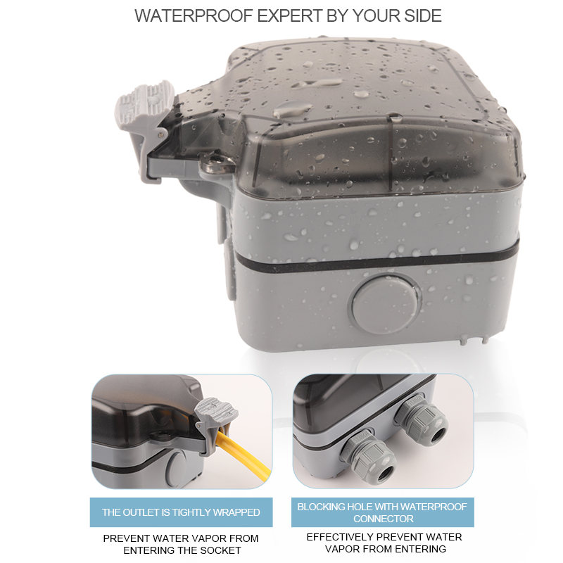IP66 Outdoor Weatherproof 16A  - Outdoor Usb Power Strip reseña y precio