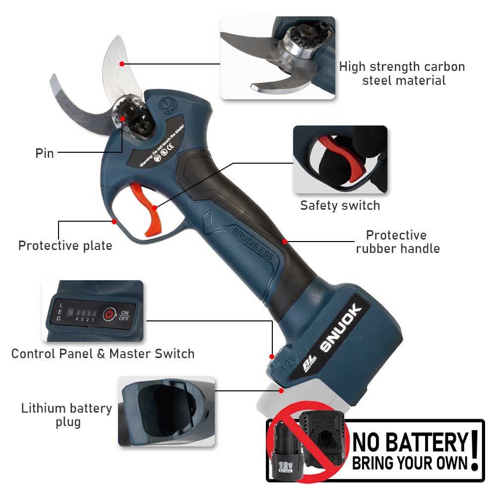 SNUOK 12V brushless electric p - Outdoor Power Usa reseña y precio