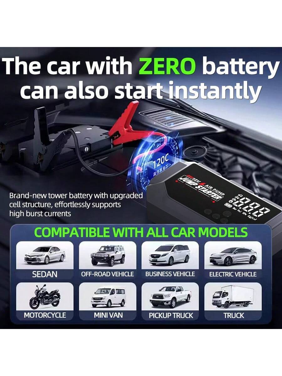 12V 8000A Portable Smart Jump  - Outdoor Power Inc reseña y precio
