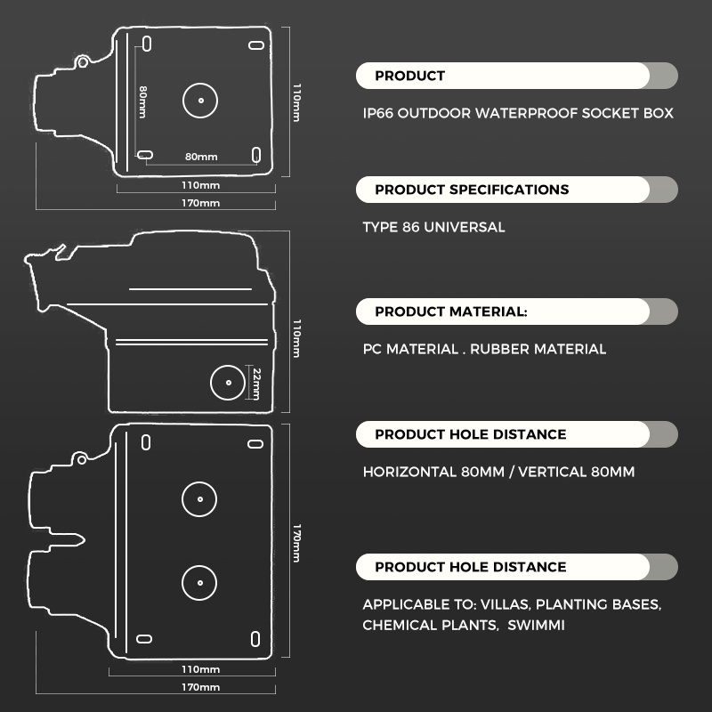 Avoir Tuya Smart IP66 Waterpro - Outdoor Power Outlet With Remote Control reseña y precio