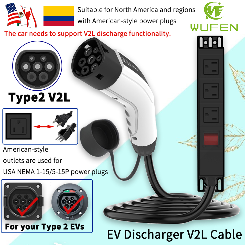 WUFEN Portable Type 2 V2L Cabl - Outdoor Power Inc reseña y precio