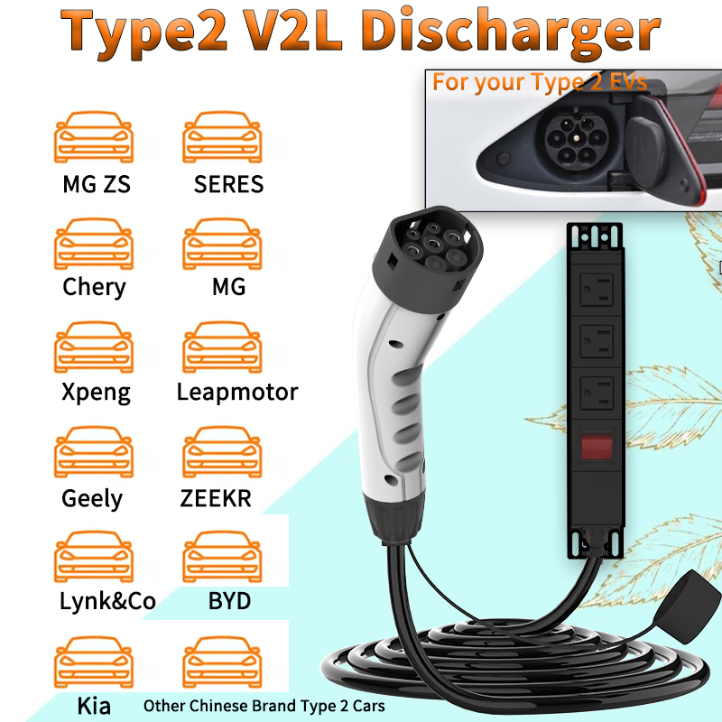 WUFEN Portable Type 2 V2L Cabl - Outdoor Power Inc reseña y precio