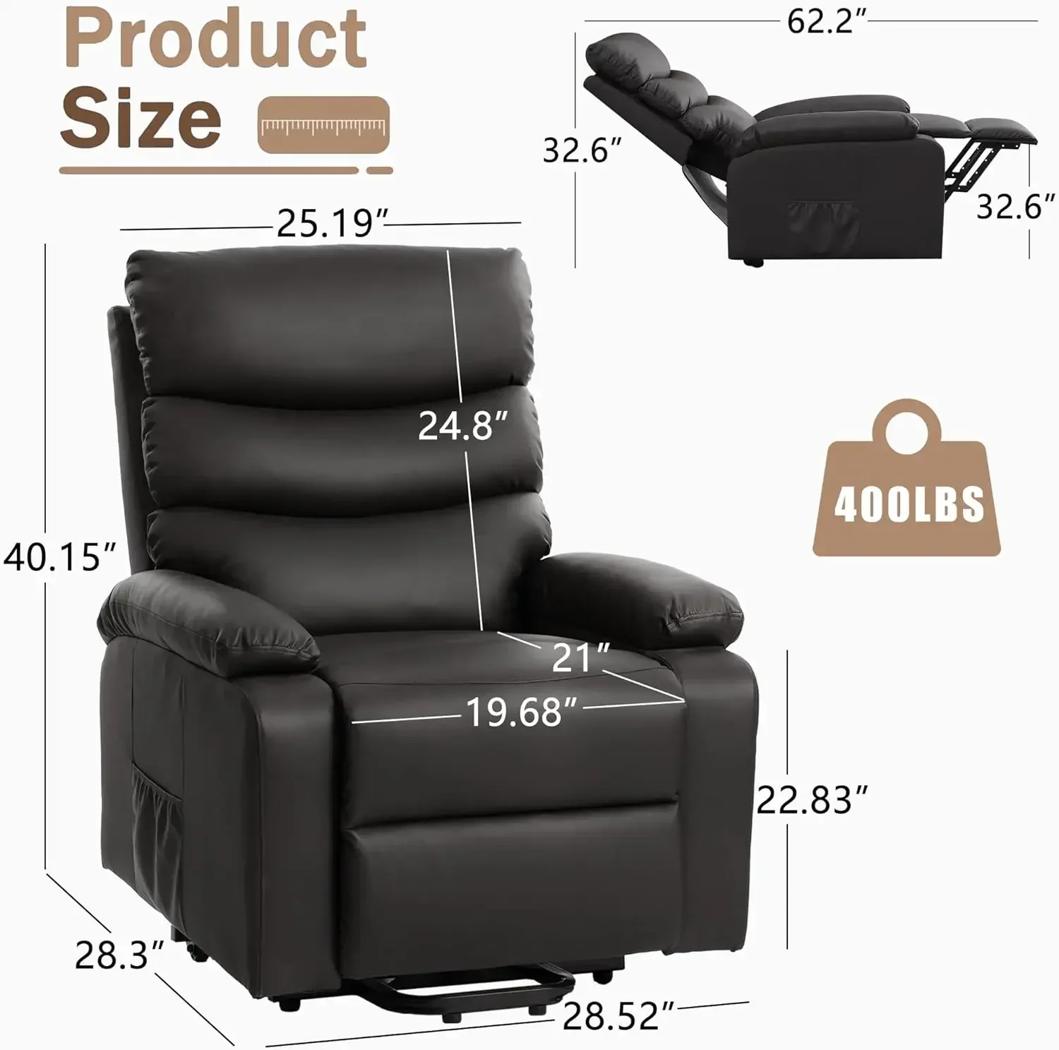 Power Lift Recliner Chair Comf - Outdoor Power Lift Chair reseña y precio