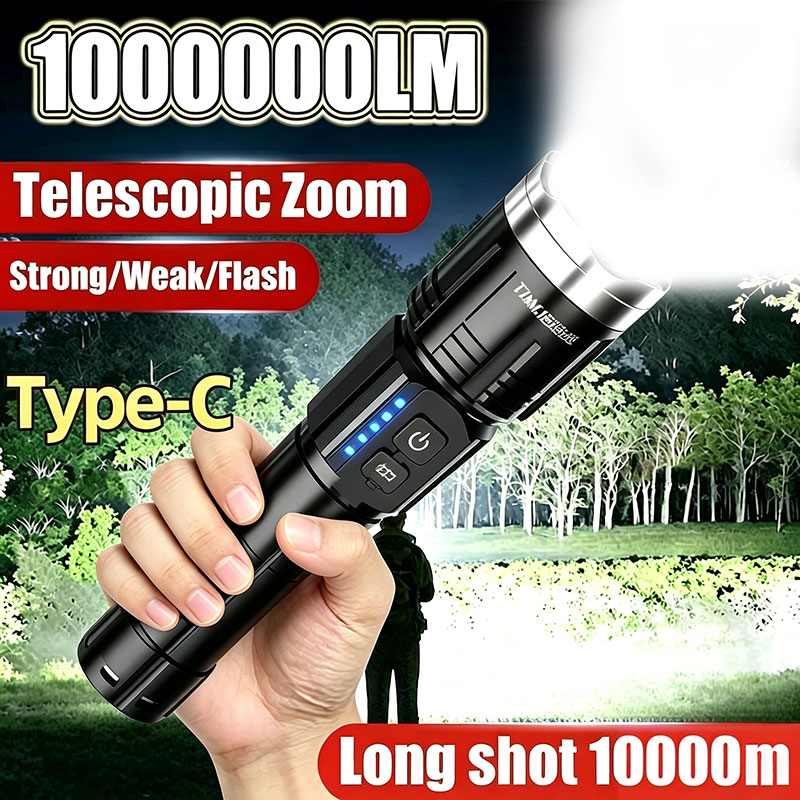 High Power LED Flashlight Powe - Outdoor Power Inc reseña y precio