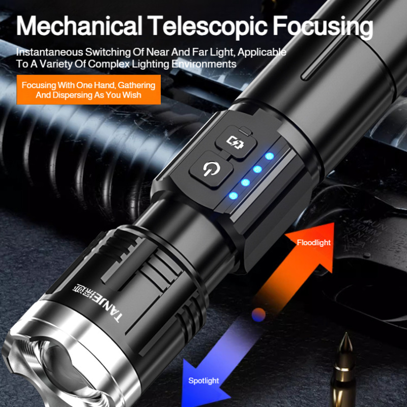 High Power LED Flashlight Powe - Outdoor Power Inc reseña y precio