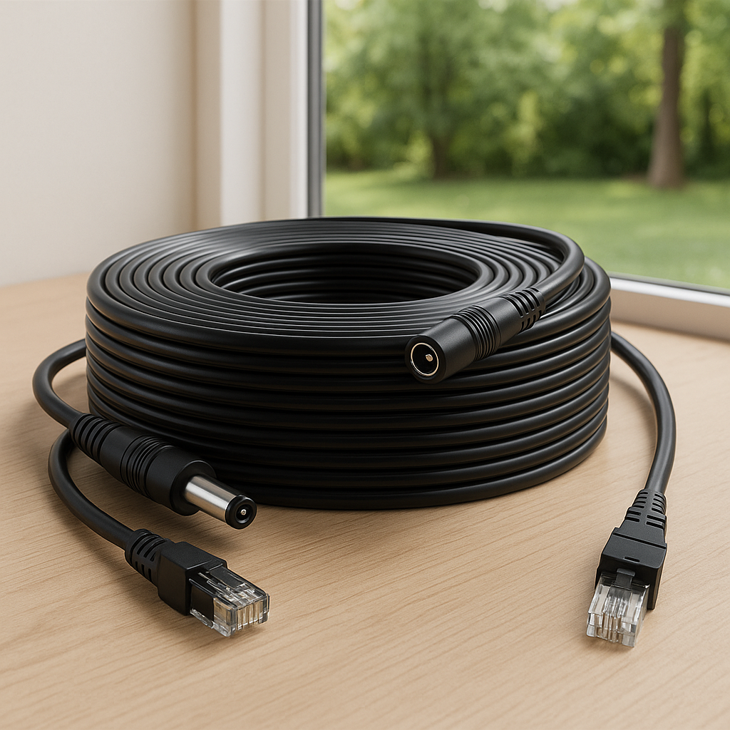 PoE Extension Cable with DC Po - Outdoor Power Lead reseña y precio
