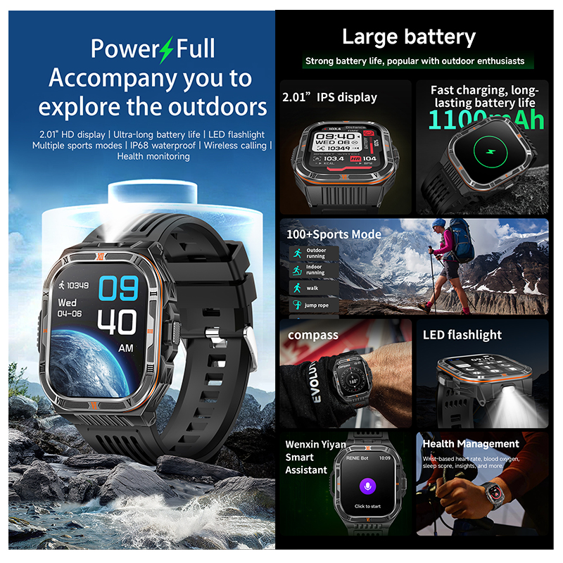 New 1100mAh Big Battery Smart  - Outdoor Power Lead reseña y precio