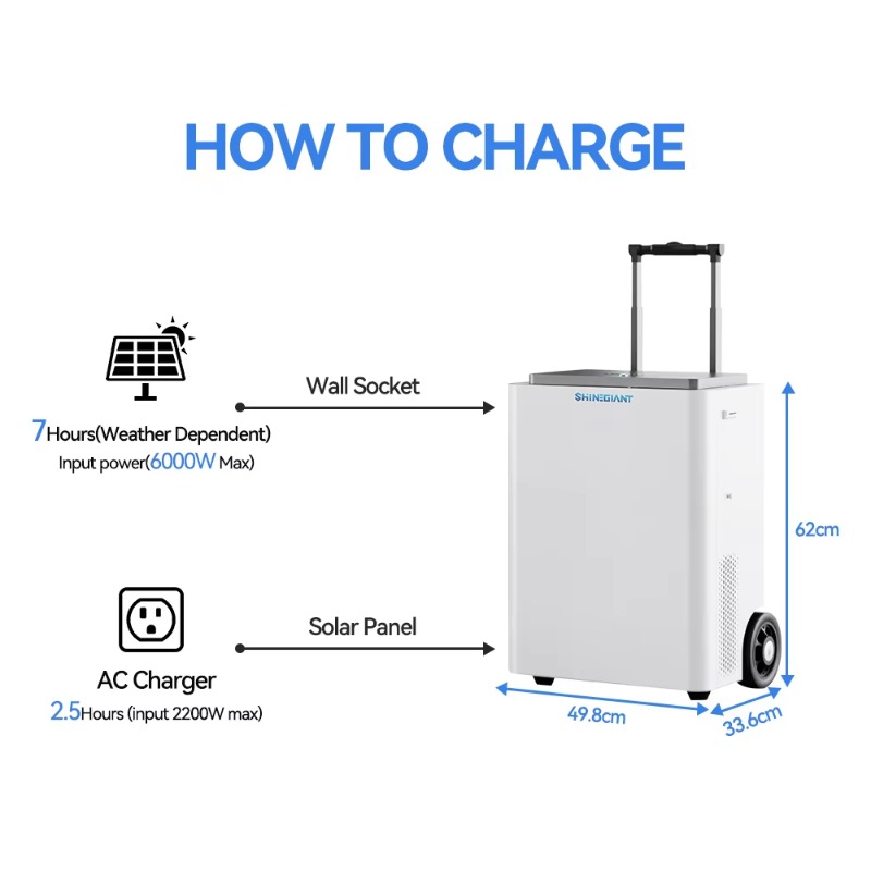 High Quality 5000w Large Capac - Quality Outdoor Power reseña y precio