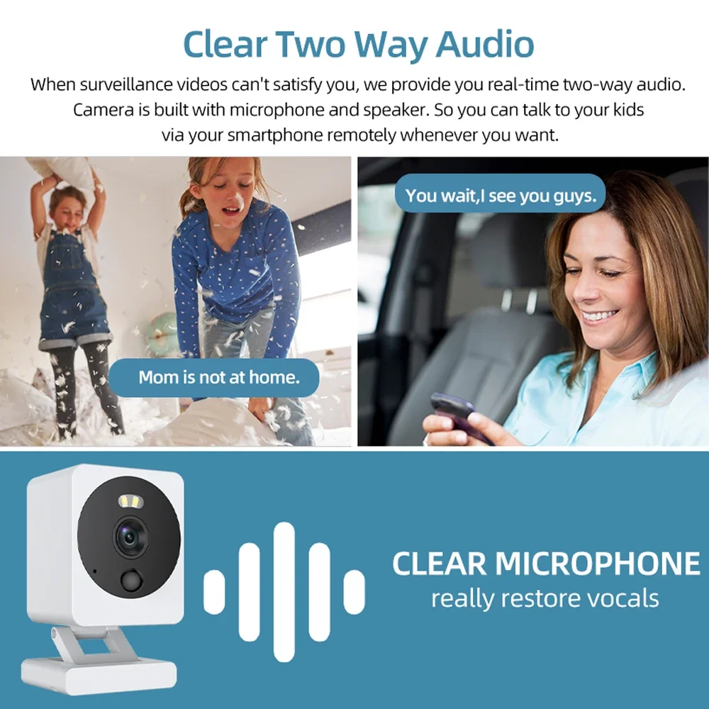 5MP Wifi Smart Home Baby Monit - Outdoor Power Block reseña y precio