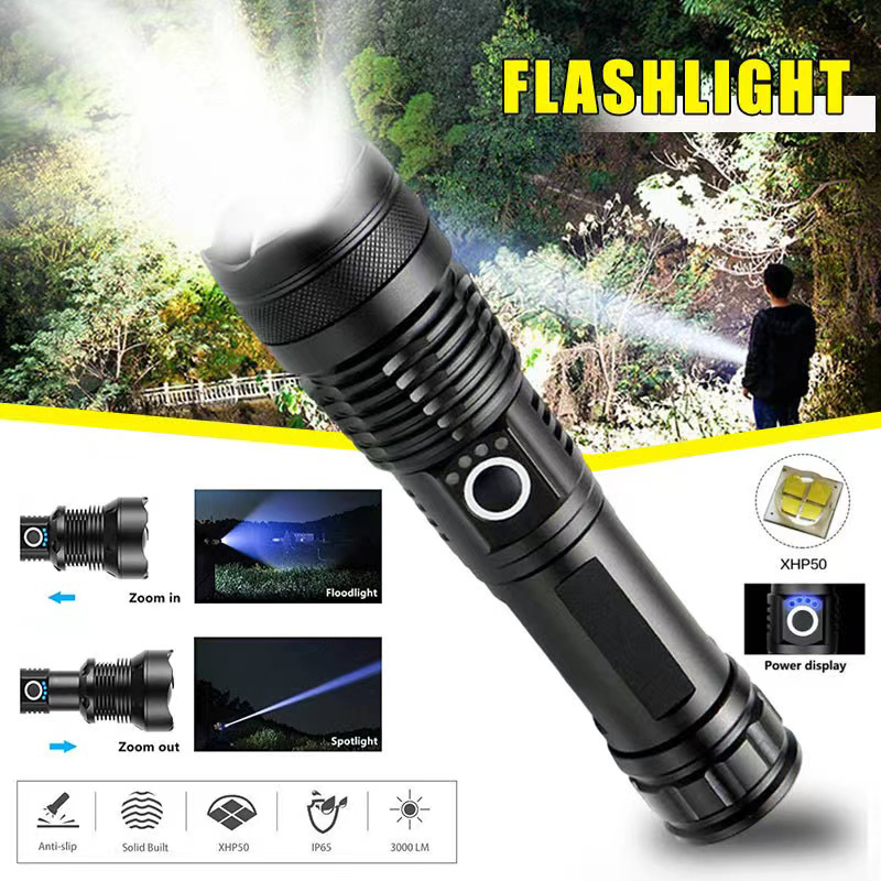 High Power XHP70 Led Flashligh - Outdoor Power Inc reseña y precio